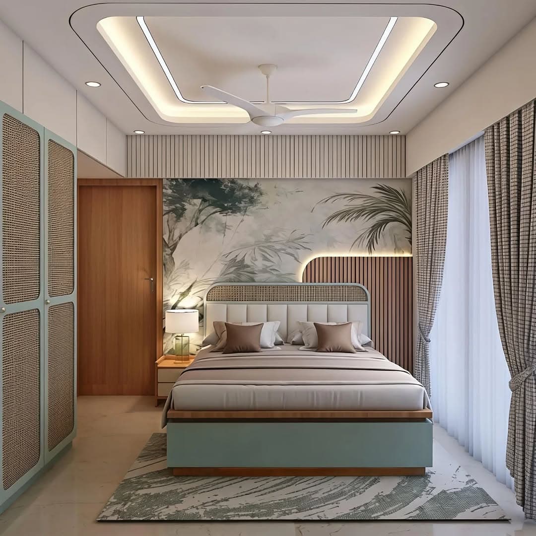 Home interior, finished project view