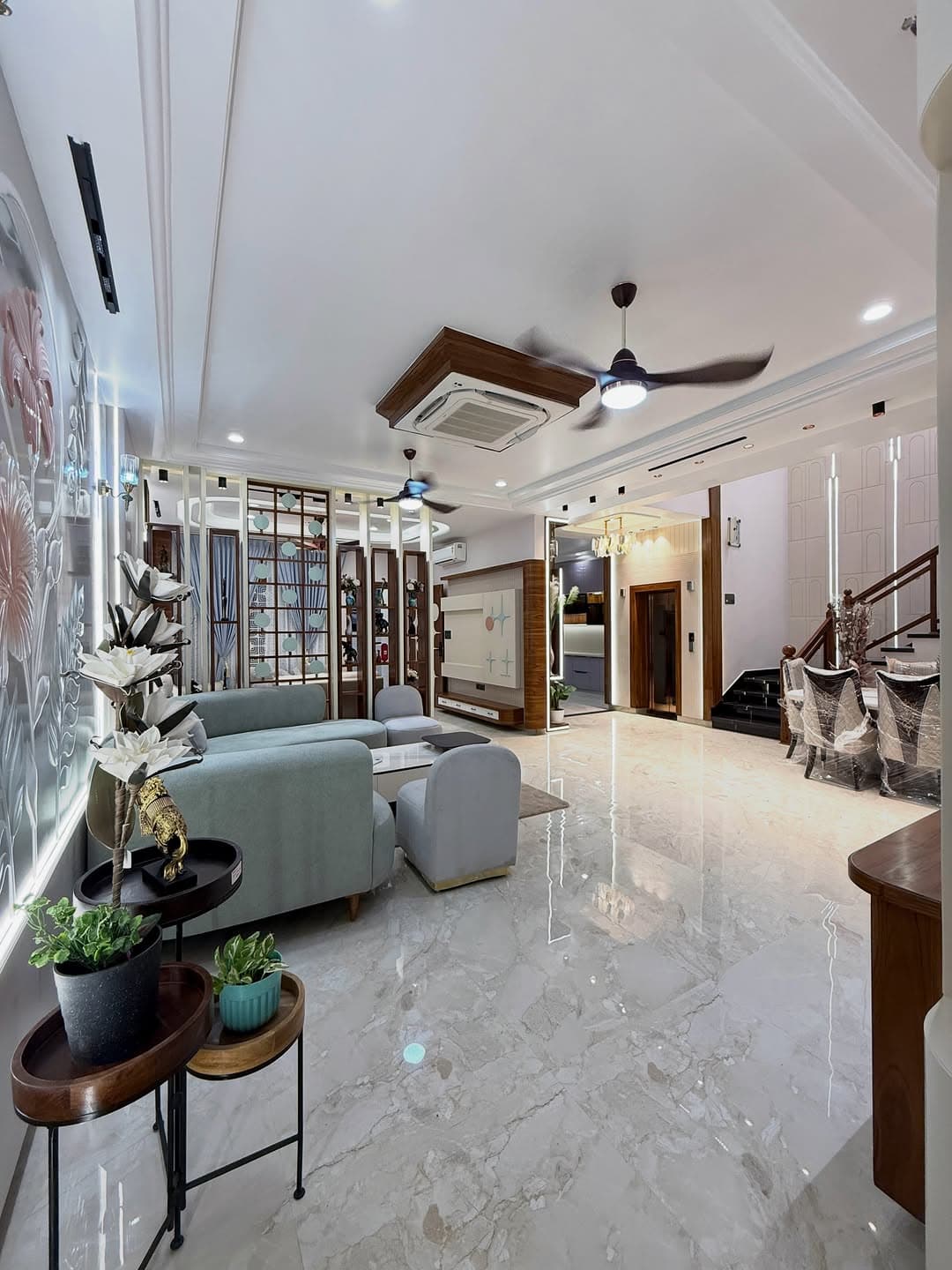 Home interior lighting design